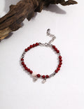 Timeless Cinnabar Charm Bracelet Amore Forma