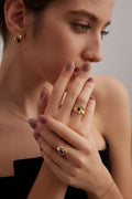 Lapis Luxe Contour Ring Amore Forma