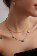 Geometric Zircon Harmony Necklace Amore Forma