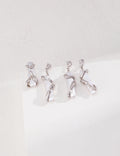 Cascade Baroque Pearl Earrings Amore Forma