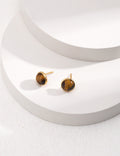 Tiger's Eye Radiance Earrings Amore Forma