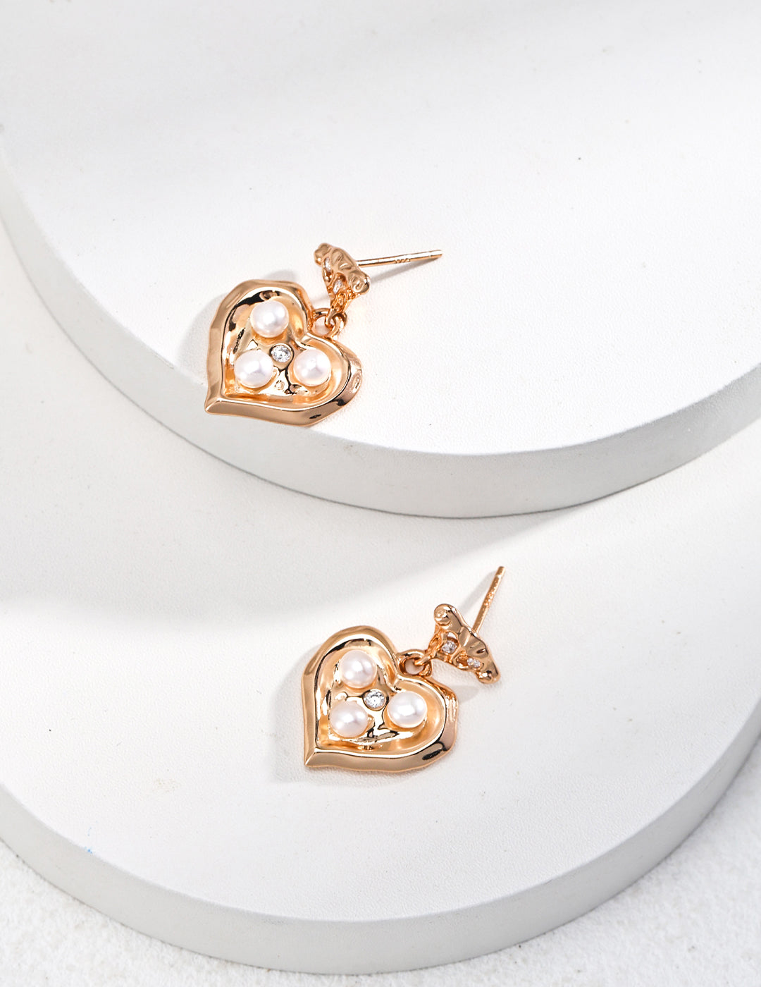 Royal Flush Heart Earrings Amore Forma