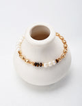 Harmony Pearl and Tiger Eye Bracelet Amore Forma