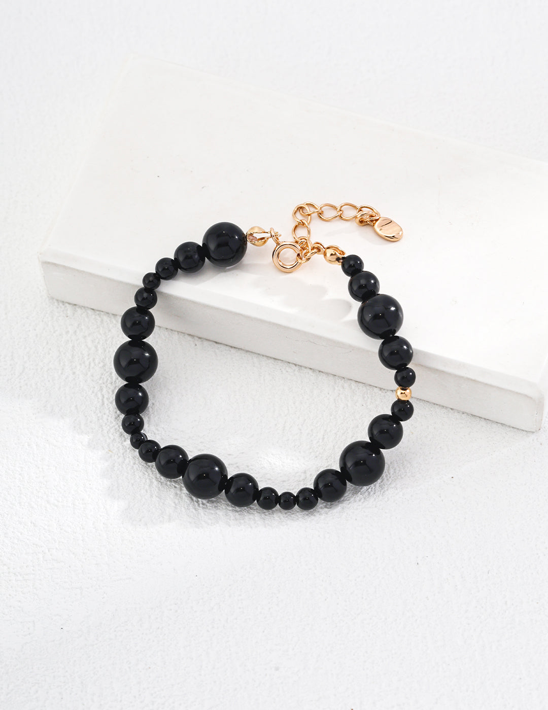 Pulsera Delicadeza de Ágata Negra