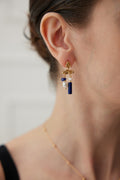 Celestial Lapis Earrings Amore Forma